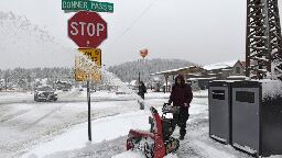 Blockbuster blizzard is slamming California with 12 feet of snow possible, 100-mph wind gusts | CNN