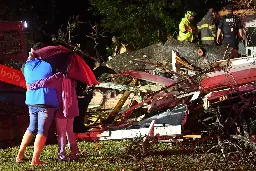 Two dead and six injured as tornadoes tear through Texas and Mississippi