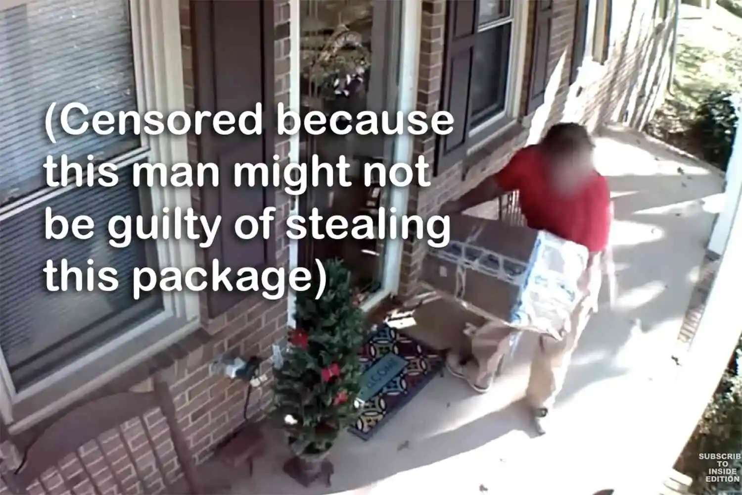 Quebec police don't want residents to post videos of people stealing packages because the porch pirates might be innocent