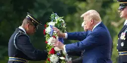 Who The Hell Let Trump Into Arlington National Cemetery?