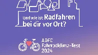 🚴‍♀️ 🚙 🚴‍♂️ 🚙 ADFC-Fahrradklima-Test: "Macht Radfahren in Deiner Stadt Spaß oder ist es Stress?  👉  Fülle jetzt den Fragebogen aus: https://fahrradklima-test.adfc.de/. Es dauert nur 10 Minuten!"