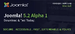 Your first glimpse at Joomla! 5.2.0 Alpha1