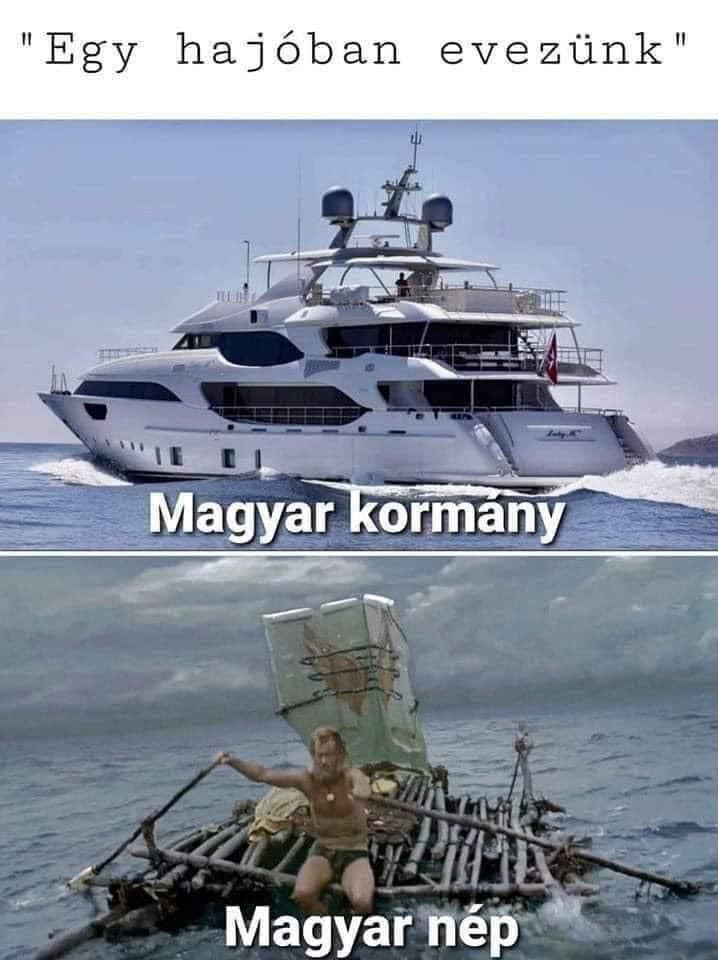 same boat, different waters