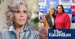 Jane Fonda rallies disaffected young US voters: ‘Do not sit this election out’