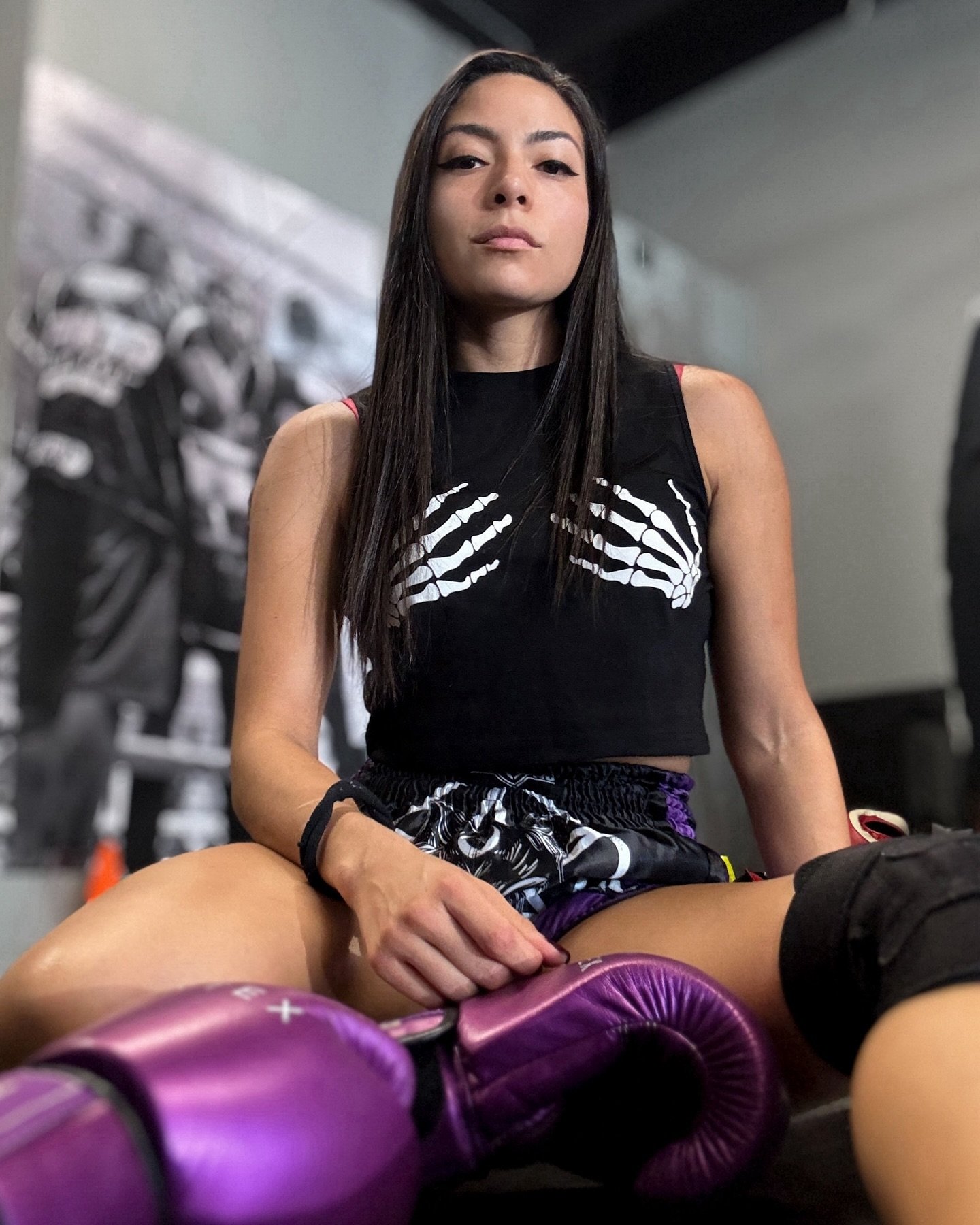 Muay Thai fighter Helena P.