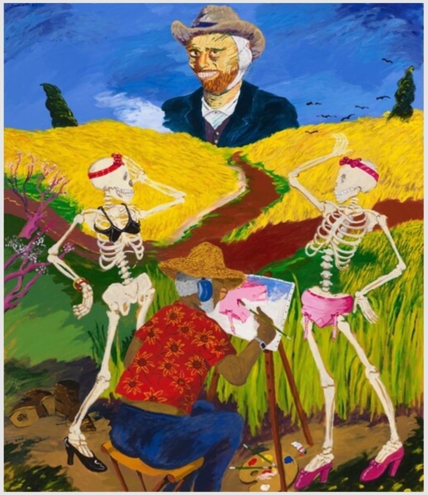 Auvers-sur-Oise (Crow in the Wheatfield), 1981 - Lemmy.World