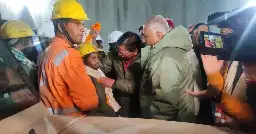 India jubilant as all trapped workers rescued from Himalayan tunnel
