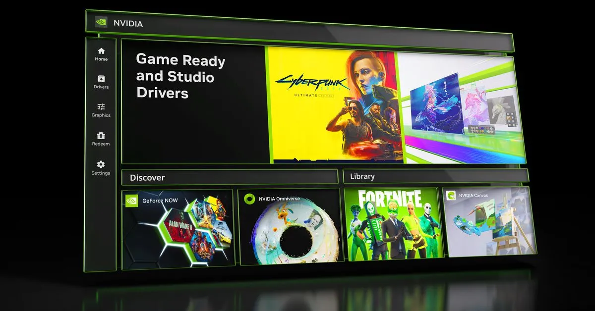 Nvidia’s finally replacing GeForce Experience with this all-in-one “Nvidia app”