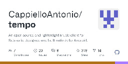 GitHub - CappielloAntonio/tempo: An open source and lightweight music client for Subsonic, designed and built natively for Android.
