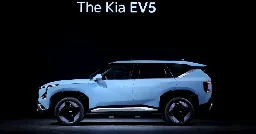 Kia launches $20K EV5 electric SUV in China to rival leaders BYD and Tesla