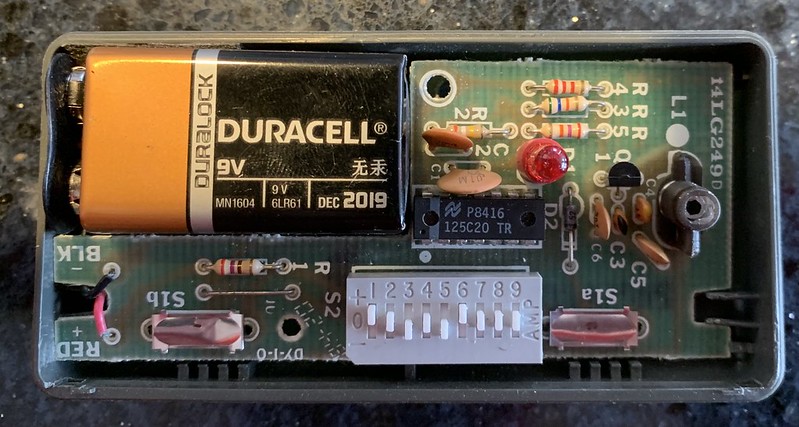 Sears Garage Door Signal Reverse Engineering