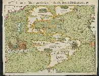 TIL about Sebastian Münster's 1540 map of the Americas, the first one to show that North and South America were connected by an isthmus and the first to call it 'The New World.'