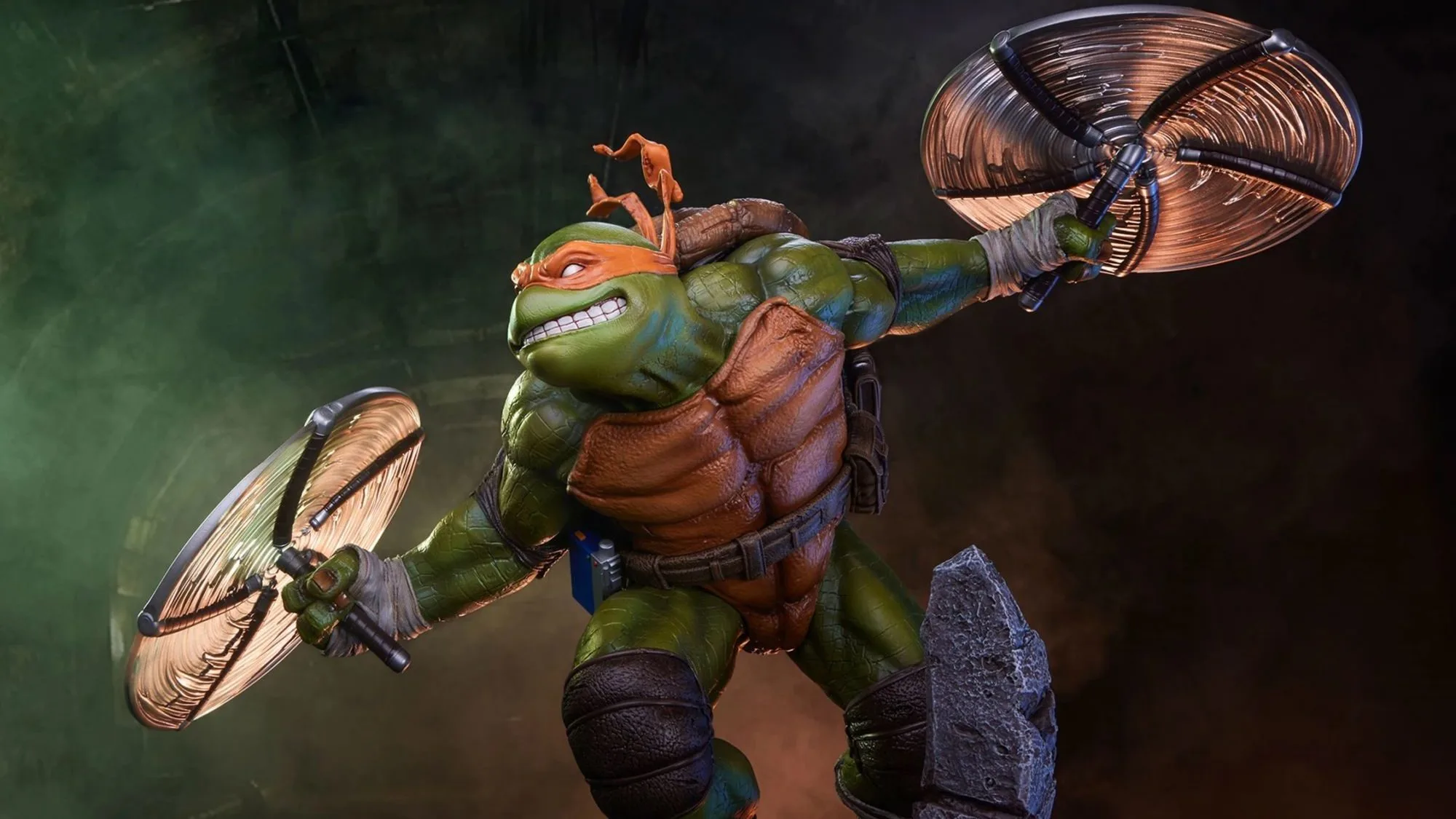 Cowabunga Dudes! Mikey Shreds with PCS New 1:3 Scale TMNT Statue