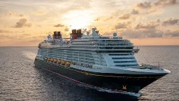 Disney Cruise ship rescues 4 people off sinking catamaran in Bermuda