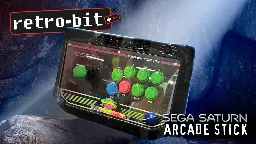 SEGA Saturn and Genesis Arcade Stick Announced by Retro-Bit at Gamescom