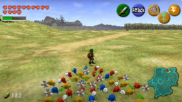 Modder Adds Pikmin Into Ocarina Of Time In An Epic Crossover