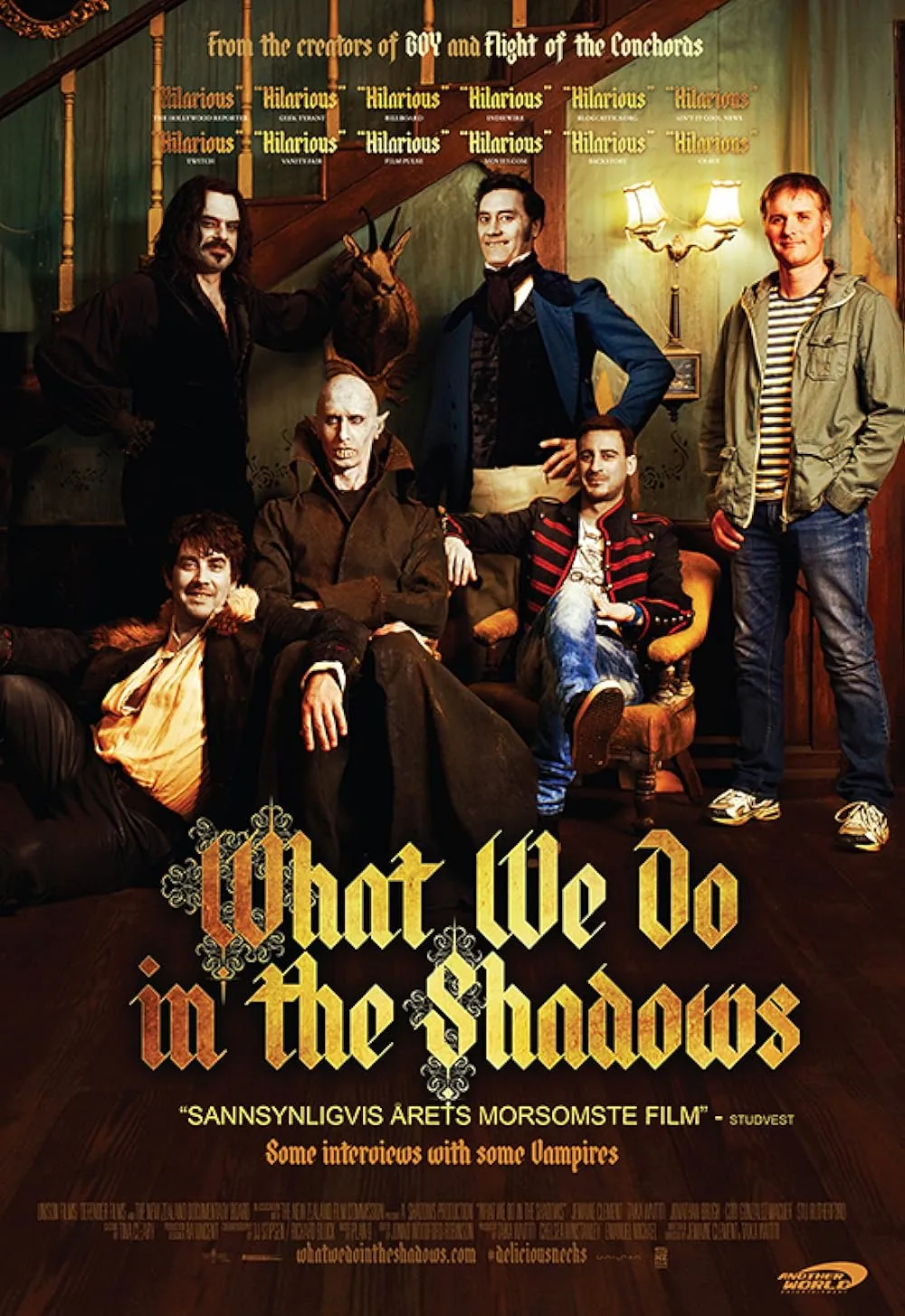 What We Do in the Shadows (2014) ⭐ 7.6 | Comedy, Horror