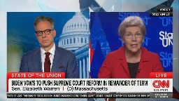 Elizabeth Warren: Supreme Court Has 'Undermined' Democracy