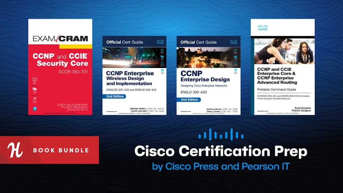 Humble Tech Book Bundle: Cisco Certification Prep by Cisco Press and Pearson IT