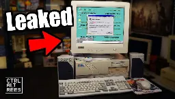 The Early Windows 95 Builds Microsoft DIDN'T Want Us To See