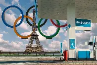 Air Liquide’s hydrogen station is “dressed” and ready for the Paris Olympics