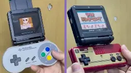 Game Boy Advance Cube Prototype Is The Retro Transformer We've All Dreamed Of