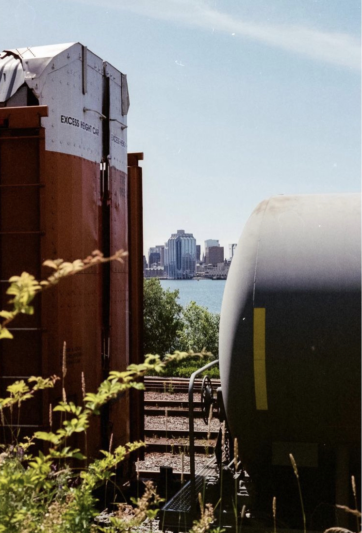 Photo of Halifax from Dartmouth on 35mm film