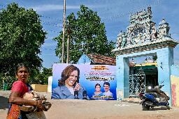 Indian priests invoke heavenly powers for Kamala Harris