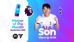 Son matches Shearer and Henry with EA SPORTS Player award