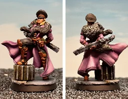 [OC] Slaaneshi rogue trader retinue member