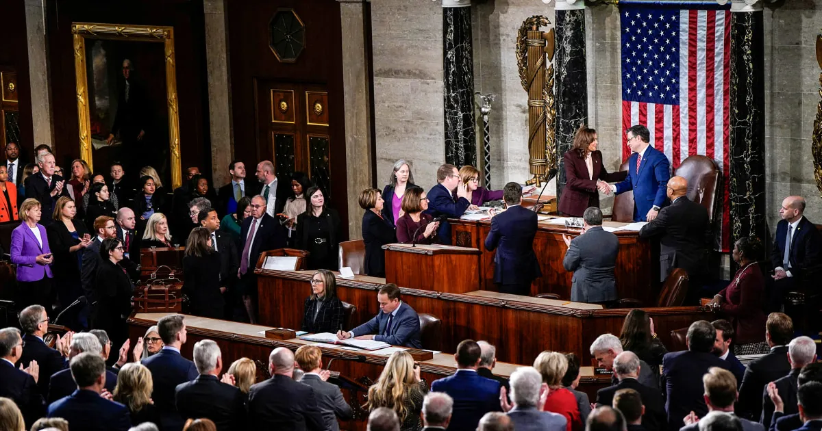 Congress gathers to certify Trump's win on the anniversary of the riot he inspired