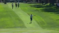 Stephen Curry hits a hole-in-one at the American Century Championship