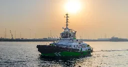 Damen sets a world record for most powerful electric tugboat