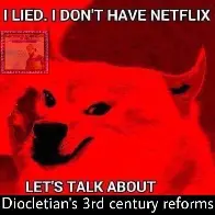 LET'S TALK ABOUT HOW DIOCLETIAN WAS A PROTO-FEUDALIST TYRANT