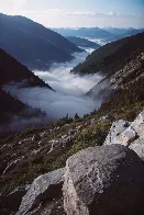 Misty Mountains View