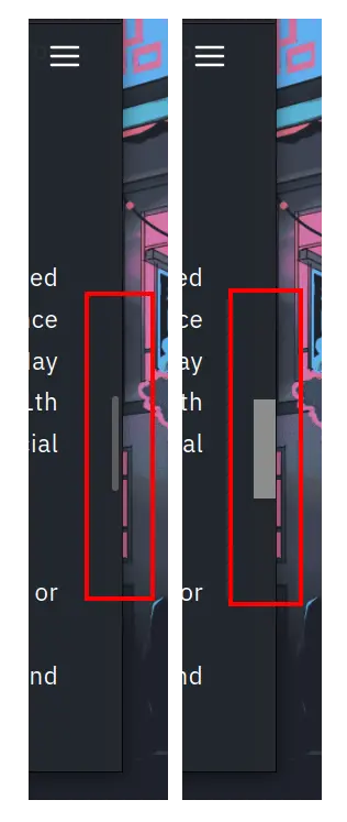 Scrollbars - Make Them Bigger