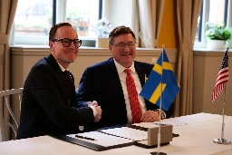 Sweden signs Artemis Accords