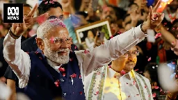 Opposition parties celebrate Narendra Modi's 'failure' to build a thumping majority in Indian election