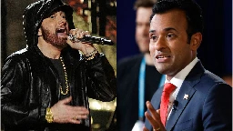 Vivek Ramaswamy Agrees to Stop Rapping to Eminem on the Campaign Trail. Thank God