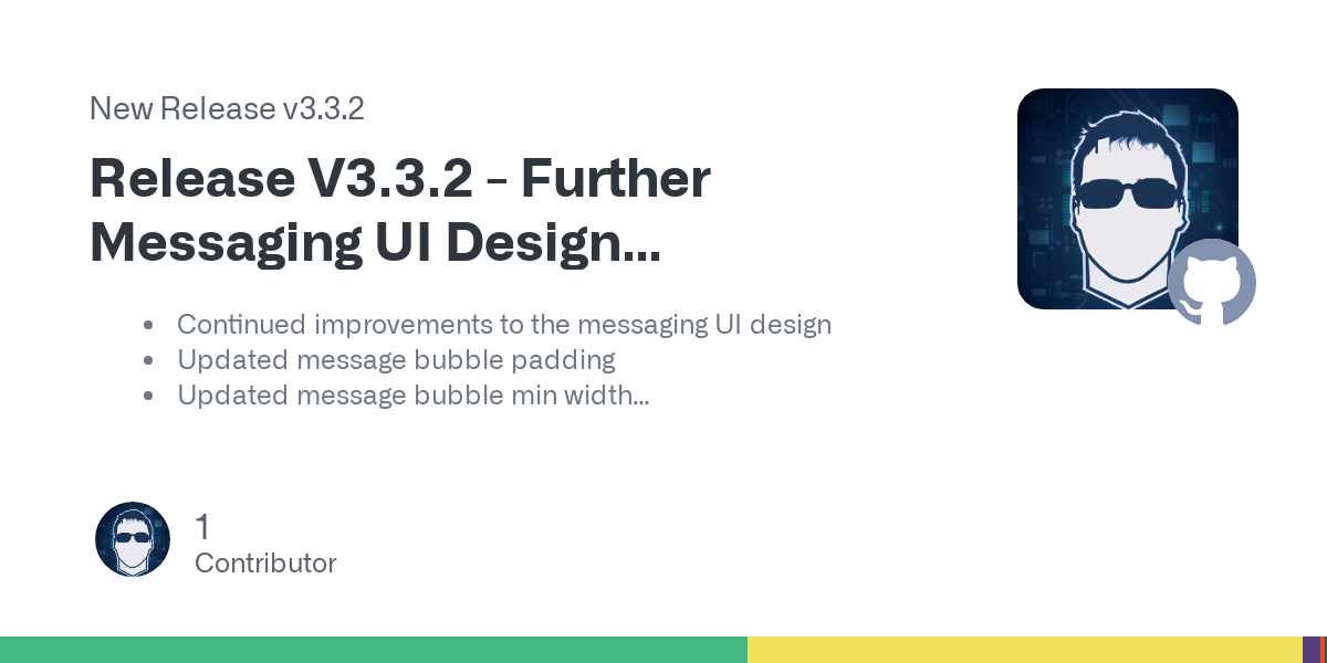 Release Release V3.3.2 - Further Messaging UI Design Improvements · fingerthief/minimal-chat