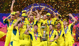 Australia beat host India to win the 2023 Men's Cricket World Cup - Wikinews, the free news source