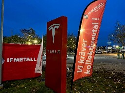 Tesla Faces its First Ever Strike after Refusing to Negotiate with Swedish Union ✦ OnLabor