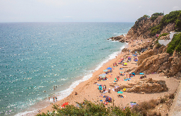 Nudists in Spain are campaigning against an influx of clothed tourists on their beaches