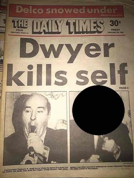 R. Budd Dwyer suicide