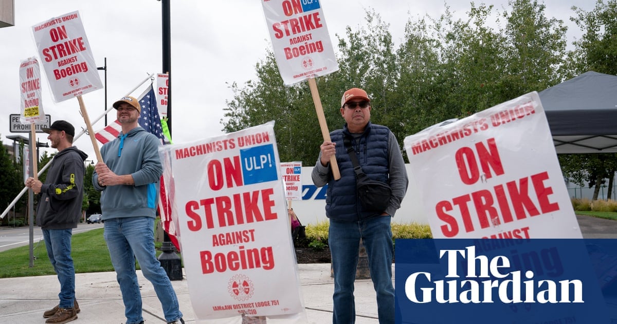 Boeing crafts plan to furlough ‘many’ employees as workers strike for higher pay