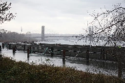 Bridge from afar moored in Pitt Meadows - Maple Ridge News