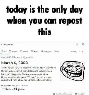 You can only repost this once