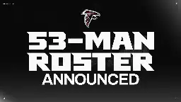 Falcons announce initial 53-man roster for 2023