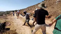 Israeli settlers attack foreign activists and Palestinian farmers in West Bank | CNN