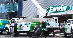 Enwin Utilities adds $1 million Terex electric bucket truck to fleet [video]